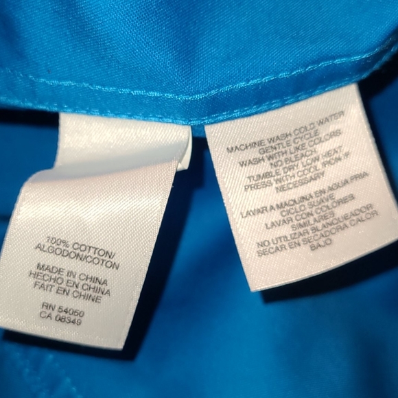 - Jones New York Button Up Blouse Size 18W - Picture 5 of 5